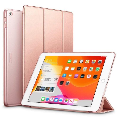 Apple iPad 10.2 (2019/2020/2021) ESR Ascend Trifold tablet tok, Rózsaszín