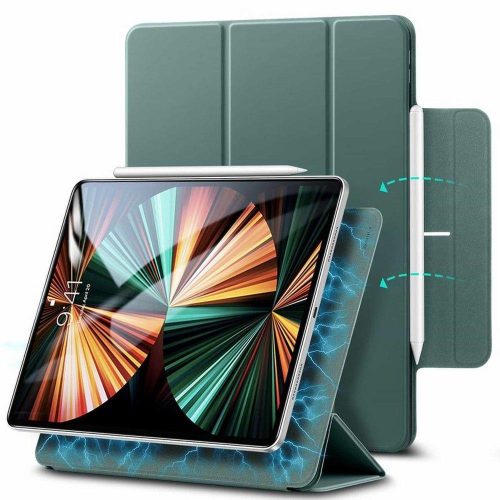 Apple iPad Pro 11 (2020/2021) ESR Rebound Magnetic mágneses tablet tok, Zöld