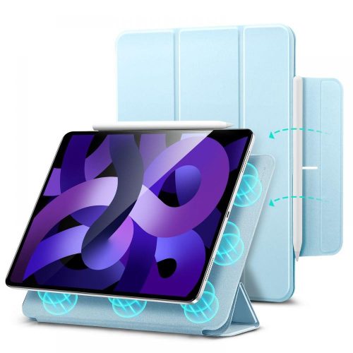 Apple iPad Air 2020 (iPad Air 4) ESR Rebound Magnetic mágneses tablet tok, Világos kék