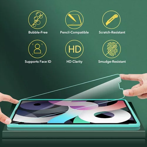 Apple iPad mini 2021 (mini 6) ESR Tempered Glass tablet üvegfólia, Átlátszó
