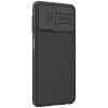 Samsung Galaxy A22 LTE (4G) Nillkin Camshield prémium szilikon telefontok kamera védelemmel, Fekete