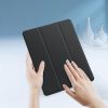 Apple iPad Pro 12.9 (2020/2021) Dux Ducis Toby ütésálló kitámasztható tablet tok pencil tartóval, Fekete