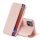 Apple iPhone 12 mini Dux Ducis Skin X prémium oldalra nyíló mágneses műbőr telefontok, rózsaszín