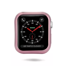   Dux Ducis Apple Watch 4 44mm 2db szilikon tok (pink és átlátszó)