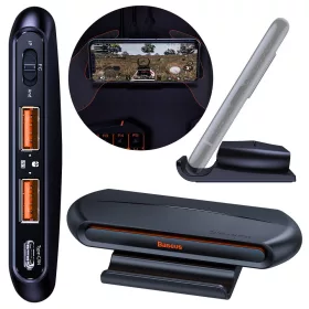   Baseus Gamo Mobile Game Adapter 2x USB HUB GA01 billentyűzet és egér csatlakoztatáshoz, Fekete