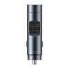 Baseus Energy Column Bluetooth FM Transmitter MP3 + autós töltő QC3.0 3,1A (CCNLZ-0G) sötétszürke