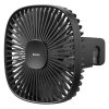 Baseus Natural Wind mágneses autós fejtámlára szerelhető ventilátor - CXZR-01, Fekete