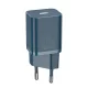 Baseus Super Si 1C hálózati töltő, Type-C, 20W/3A - CCSUP-B03, Kék