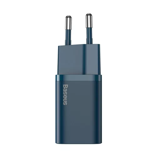 Baseus Super Si 1C hálózati töltő, Type-C, 20W/3A - CCSUP-B03, Kék
