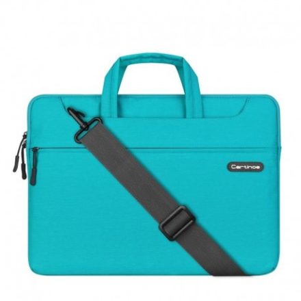 Cartinoe Starry Series univerzális 15,4" műbőr laptop táska zsebbel, Kék