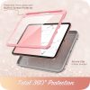 Apple iPad mini 2021 (mini 6) Supcase Cosmo 360°-os tablet tok, Rózsaszín/Márvány minta