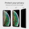 Spigen Privacy Kijelzővédő Üvegfólia,Tokbarát GLAS.tR EZ FIT rögzítőrendszer, Apple iPhone 11 / XR készülékekhez, átlátszó