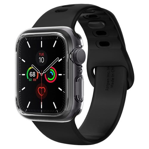 Apple Watch 4-6 / SE (44mm) Spigen Ultra Hybrid okosóra tok - ACS00428, Crystal Clear