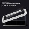 Apple iPhone 7 / 8 / SE (2020) Spigen ALM Glass FC teljes kijelzős üvegfólia, segéd kerett