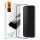 Apple iPhone 12 Pro Max Spigen Glas.tR Slim FC teljes kijelzős üvegfólia, fekete kerettel