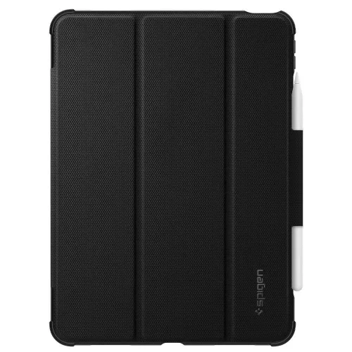 Apple iPad Air 2020 (iPad 4) Spigen Rugged Armor Pro ütésálló szilikon tablet tok, Fekete