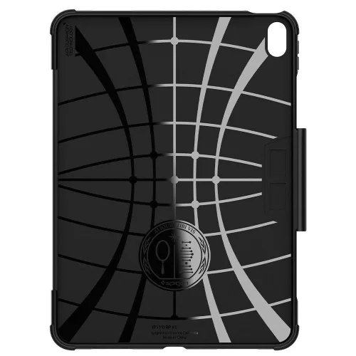 Apple iPad Air 2020 (iPad 4) Spigen Rugged Armor Pro ütésálló szilikon tablet tok, Fekete