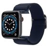 Spigen Fit Lite szíj kompatibilis az Apple Watch 1/2/3/4/5/6/SE (42/44mm) sötétkék órával