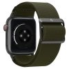 Apple Watch 44mm/42mm Spigen Lite Fit Stretch, rugalmas szövet szij, AMP02288, khaki