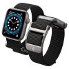 Spigen DuraPro Flex Szíj Kompatibilis Apple Watch 1/2/3/4/5/6/7 / SE (42/44 / 45mm) Fekete