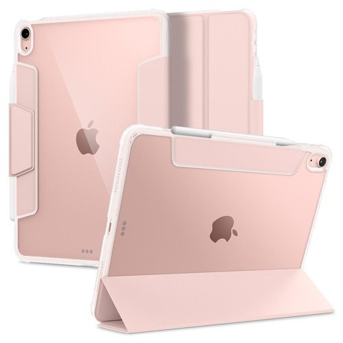 Apple iPad Air 2020 (iPad Air 4) Spigen Ultra Hybrid Pro ütésálló flip tablet tok, Rózsaszín
