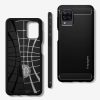 Samsung Galaxy A12 Spigen Rugged Armor prémium szilikon telefontok, Fekete