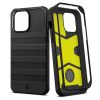 Spigen Geo Armor 360 iPhone 13 Pro Max telefontok Fekete