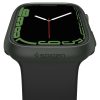 Apple Watch 7 (45mm) Spigen Thin Fit okosóra tok - ACS04175, Zöld
