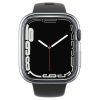 Apple Watch 7 (45mm) Spigen Thin Fit okosóra tok - ACS04179, Crystal Clear