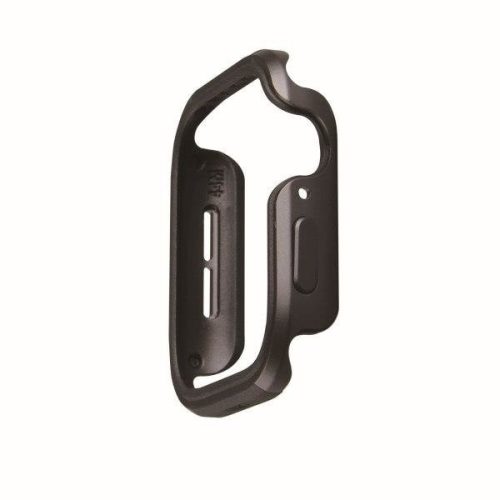 Apple Watch 4-6 / SE (44mm) / 7 (45mm) Uniq Valencia okosóra tok, Szürke