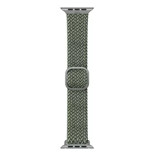 Apple Watch 1 - 6 / SE (38/40mm) / 7 (41mm) Uniq Aspen - okosóra szíj, Szövet, Zöld