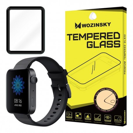 Xiaomi Watch Wozinsky teljes kijelzős üvegfólia, Fekete