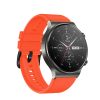 Huawei Watch GT / GT2 / GT2 Pro Silicone Strap One - okosóra szíj, szilikon, Narancs
