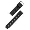 Huawei Watch GT / GT2 / GT2 Pro Silicone Strap Two - okosóra szíj, szilikon, Fekete