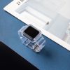 Apple Watch 1-3 (38mm) Light Strap Set okosóra szíj tokkal, Lila