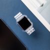 Apple Watch 1-3 (38mm) Light Strap Set okosóra szíj tokkal, Lila
