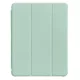 Apple iPad Pro 12.9 (2021) Stand Tablet Smart Cover flip trifold tablet tok, Világoszöld