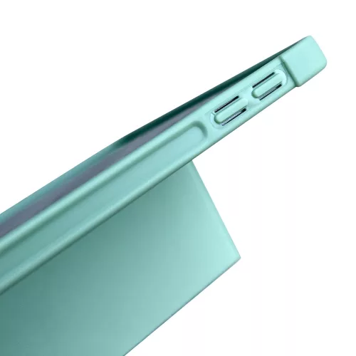 Apple iPad Pro 11 (2021) Stand Tablet Smart Cover flip trifold tablet tok, Kékeslila