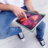 Apple iPad Pro 11 (2021) Stand Tablet Smart Cover flip trifold tablet tok, Kékeslila