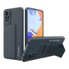 Wozinsky Kickstand Case szilikon állványburkolat Xiaomi Redmi Note 11 Pro sötétkékhez