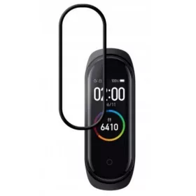 Xiaomi Mi Band 4 3D Full Glue üvegfólia, Fekete