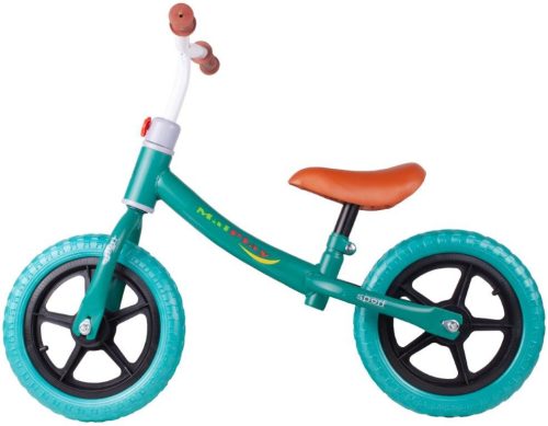 Balance Bike gyermek kerékpár, 2-5 éves korig, max 30kg-ig, Zöld
