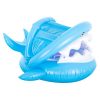 Cápa alakú felfújható gyermek úszógumi, 23kg-ig, 96cm x 78cm x 70cm, Kék