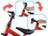 Trike Fix Mini tricicleta de cross-country 3in1 cu pedale roșu
