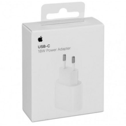 Gyári Apple USB-C adapter, 18W, Fehér