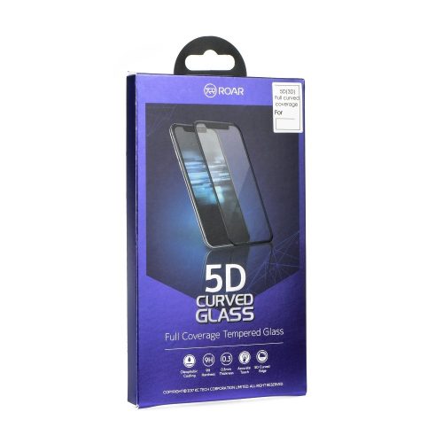 Apple iPhone 7 / 8 / SE 2020 Roar 5D Full Glue teljes kijelzős üvegfólia, fehér kerettel