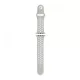 Apple Watch 38/40mm Sport szilikon okosóra szíj, Szürke