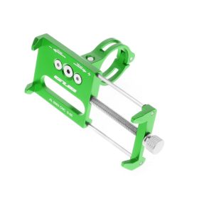 GUB kerékpártartó mobiltelefonhoz G85 alumínium, zöld