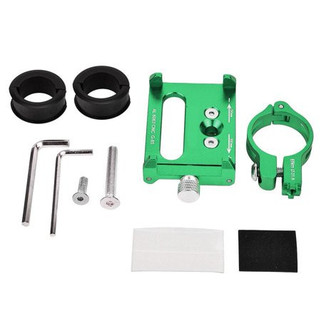 GUB kerékpártartó mobiltelefonhoz G85 alumínium, zöld