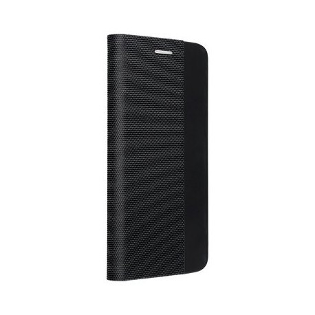 Samsung Galaxy A21s Sensitive Book oldalra nyíló műbőr telefontok, Fekete